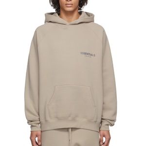 Fear of God Essentials Tan Hoodie NWT